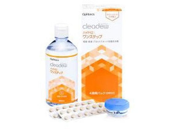 オフテクス cleadew ハイドロ:ワンステップ 28日分 360mL+28錠入 1セット（ご注文単位1セット）【直送品】