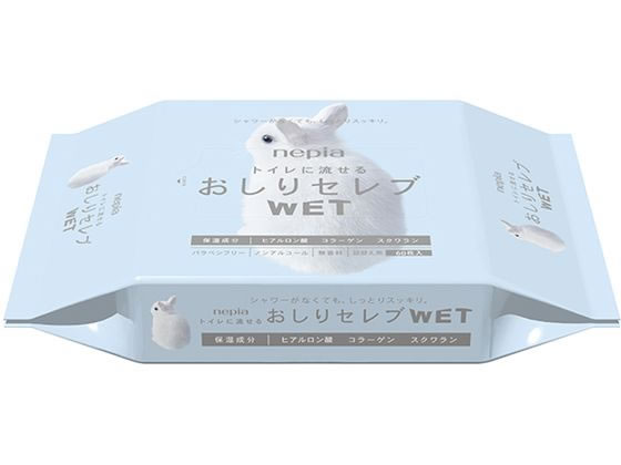 ネピア おしりセレブWET 詰替 60枚 1個（ご注文単位1個）【直送品】
