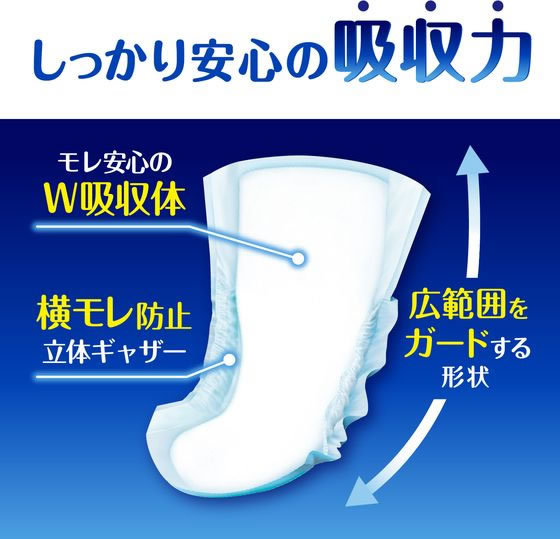 クレシア ポイズ メンズパッド 超吸収タイプ 200cc 14枚入 1パック(ご注文単位1パック)【直送品】