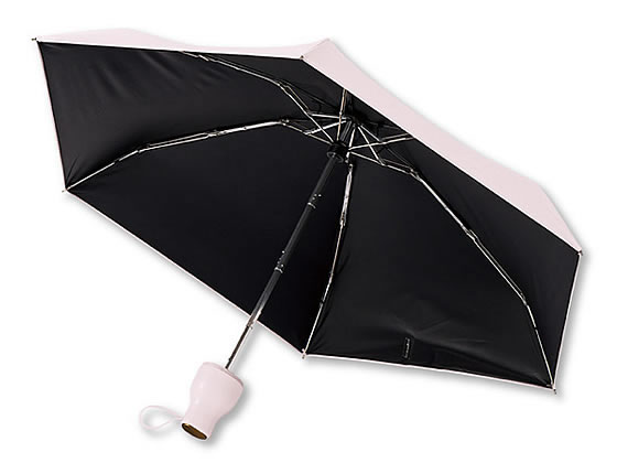 トレードワークス コンパクトボトル 遮光アンブレラ UPF50+ ピンク 1本（ご注文単位1本）【直送品】