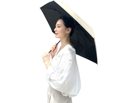 ヒラカワ キレイに折りたためる晴雨兼用傘 QT-556 1本(ご注文単位1本)【直送品】