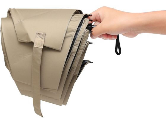 ヒラカワ キレイに折りたためる晴雨兼用傘 QT-556 1本(ご注文単位1本)【直送品】