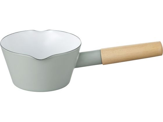 BRUNO ホーローミルクパン 14cm BHK294-BGR 1個（ご注文単位1個）【直送品】