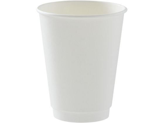 サンナップ エアーウォールカップ ホワイト 340mL 25個 C3425EW 1パック（ご注文単位1パック）【直送品】