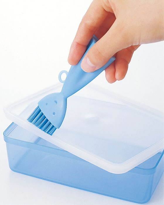 マーナ お弁当箱洗いブラシ ピンク K187P 1個(ご注文単位1個)【直送品】