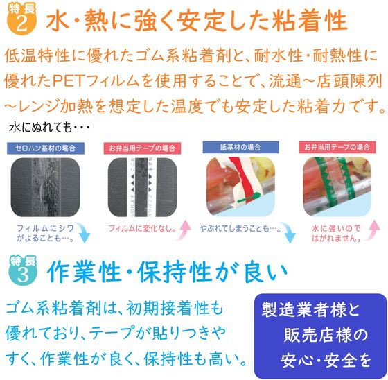 共和 パイロン お弁当用テープ 緑 18mm×50m HZ-F1850GR 1巻(ご注文単位1巻)【直送品】