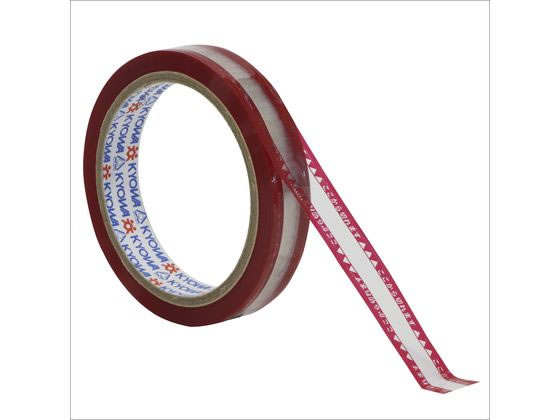 共和 パイロン お弁当用テープ 赤 18mm×50m HZ-F1850RD 1巻(ご注文単位1巻)【直送品】