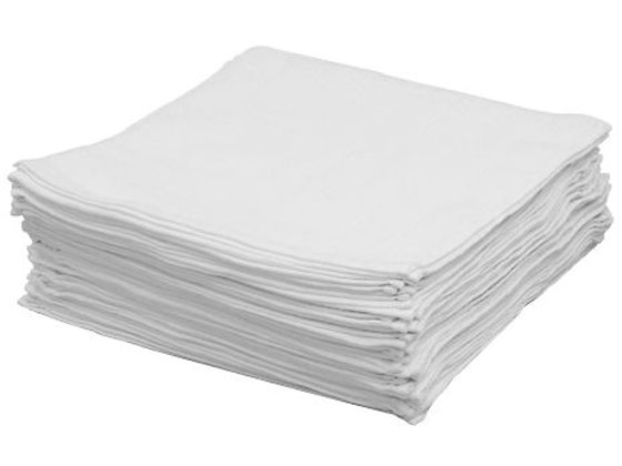 テンダイ 格子柄おしぼりタオル 50枚組 ホワイト  A219603 1袋（ご注文単位1袋）【直送品】