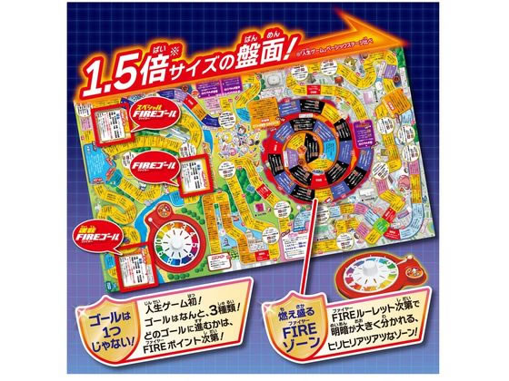 タカラトミー 人生ゲームFIRE 1個(ご注文単位1個)【直送品】