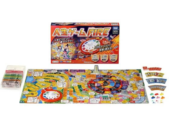 タカラトミー 人生ゲームFIRE 1個(ご注文単位1個)【直送品】