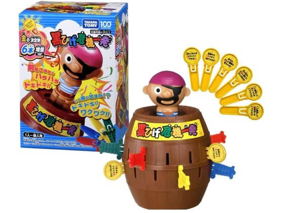 タカラトミー 黒ひげ危機一発 金の決定剣増量 1個（ご注文単位1個）【直送品】