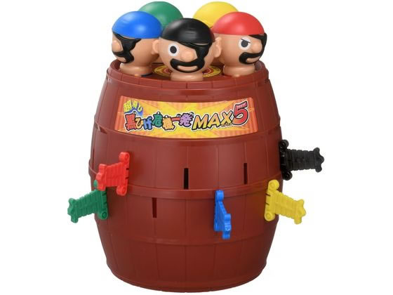タカラトミー 超飛び黒ひげ危機一発MAX5 1個（ご注文単位1個）【直送品】