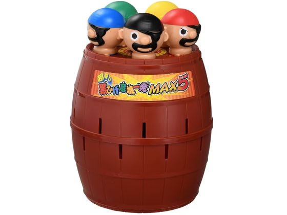 タカラトミー 超飛び黒ひげ危機一発MAX5 1個(ご注文単位1個)【直送品】