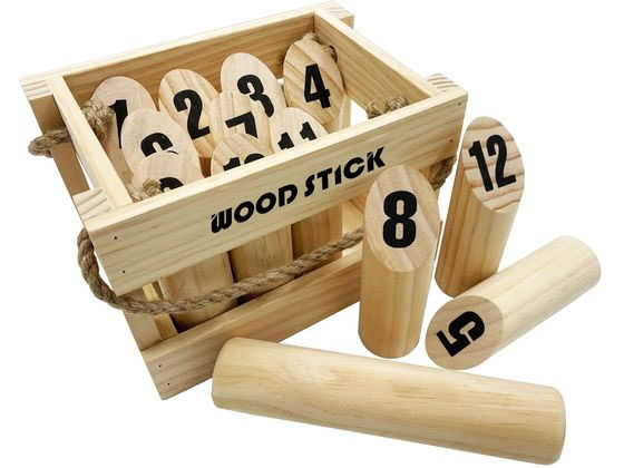 トレードワン モルック用 ウッドスティック 60124 1個(ご注文単位1個)【直送品】