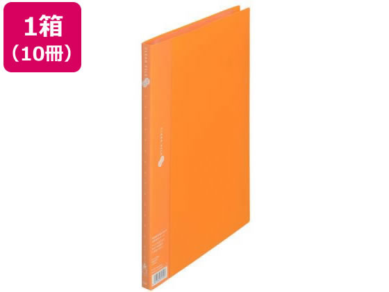 プラス クリアーファイル スーパーエコノミー A4 イエロー 88-424 10冊 1箱(ご注文単位1箱)【直送品】