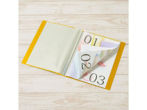 プラス クリアーファイル スーパーエコノミー A4 イエロー 88-424 10冊 1箱(ご注文単位1箱)【直送品】