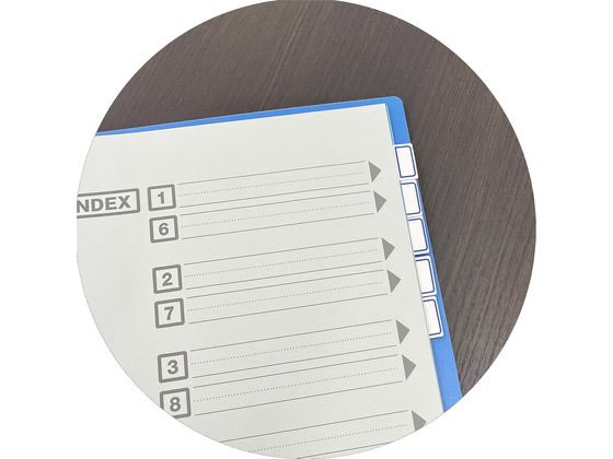 ビュートン インデックスラベル 中 青 15シート入 IDL-102B 1パック(ご注文単位1パック)【直送品】