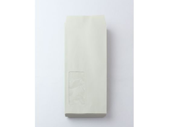 寿堂 窓付封筒 長3 グレー 100枚 3294 1パック（ご注文単位1パック）【直送品】