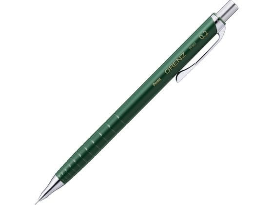 ぺんてる ORENZ(オレンズ)0.2mm ダークグリーン XPP502-RD 1本（ご注文単位1本）【直送品】