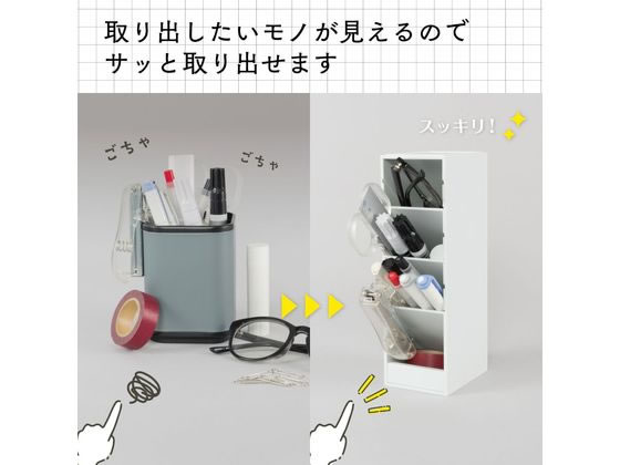 カール事務器 ツールスタンド・カスタム スリムサイズ ホワイト TS-011-W 1個(ご注文単位1個)【直送品】