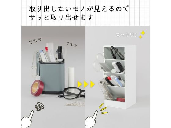 カール事務器 ツールスタンド・カスタム ワイドサイズ アイボリー TS-012-I 1個(ご注文単位1個)【直送品】