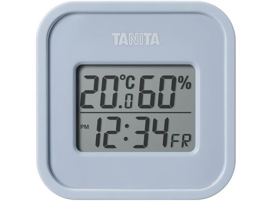 タニタ デジタル温湿度計 TT588BL 1個（ご注文単位1個）【直送品】