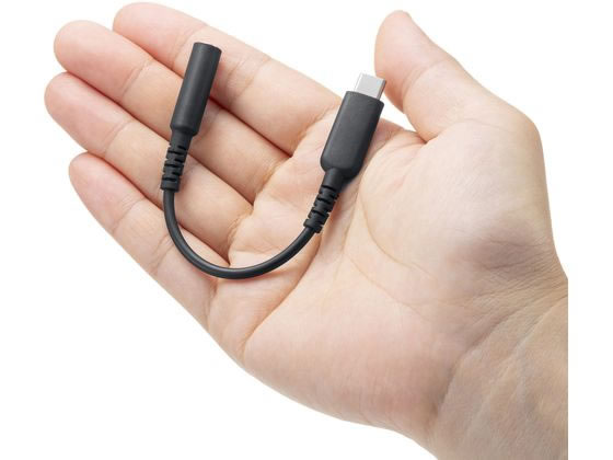 サンワサプライ Type-Cオーディオ変換アダプタ MM-ADUSBTC4TK 1個(ご注文単位1個)【直送品】