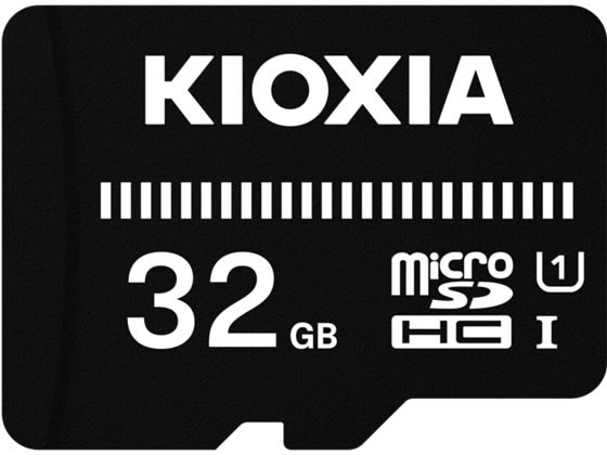キオクシア microSDメモリカード EXCERIABASIC32GB KCA-MC032GS 1個(ご注文単位1個)【直送品】