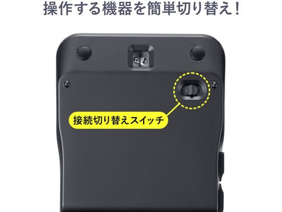 サンワサプライ 静音ワイヤレス IR LEDコンボマウス(5ボタン・薄型) 1個（ご注文単位1個）【直送品】