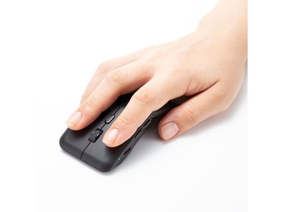 サンワサプライ 静音ワイヤレス IR LEDマウス(5ボタン・薄型) 1個（ご注文単位1個）【直送品】