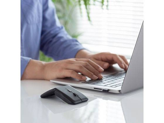 サンワサプライ 静音ワイヤレス IR LEDマウス(5ボタン・薄型) 1個（ご注文単位1個）【直送品】