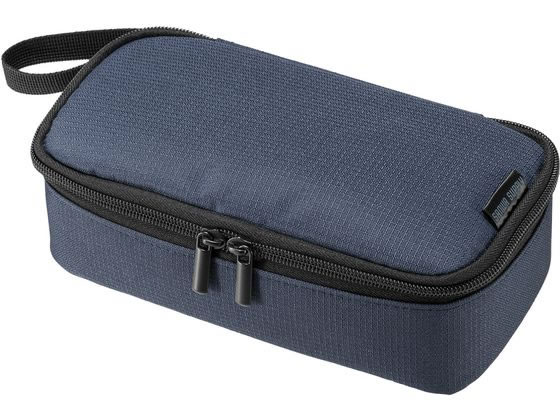 サンワサプライ トラベル小物ポーチ(215×115×65) IN-AD12NV 1個(ご注文単位1個)【直送品】