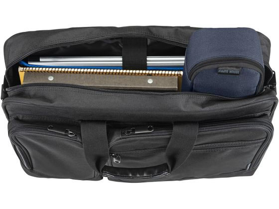 サンワサプライ トラベル小物ポーチ(245×100×65) IN-AD13NV 1個(ご注文単位1個)【直送品】