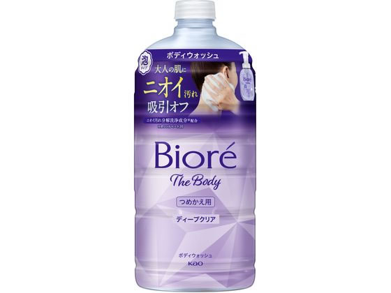 KAO ビオレ ザ ボディ 泡タイプ ディープクリア 詰替 740mL 1個（ご注文単位1個）【直送品】