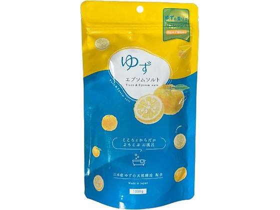 しむら ゆずエプセムソルト 1000g 1個（ご注文単位1個）【直送品】