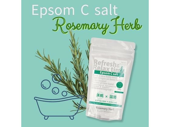 しむら エプセムCソルト ローズマリーハーブ 1500g 1個(ご注文単位1個)【直送品】
