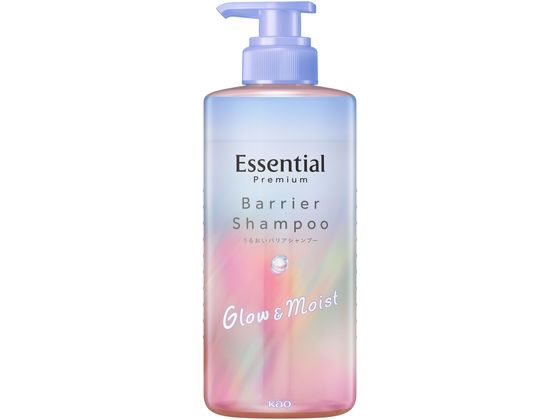 KAO エッセンシャル プレミアム バリアシャンプー グロウ ポンプ 450mL 1本（ご注文単位1本）【直送品】