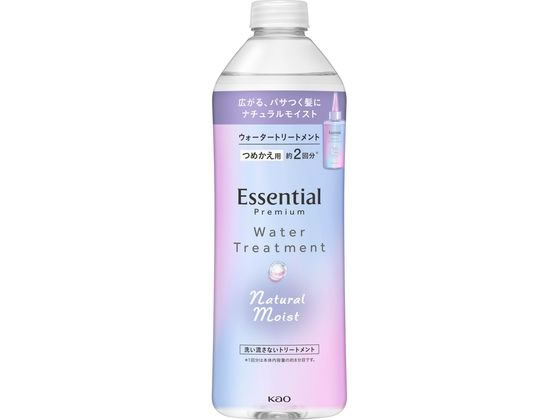 KAO エッセンシャル プレミアム ウォータートリートメント モイスト 替え 340mL 1個（ご注文単位1個）【直送品】