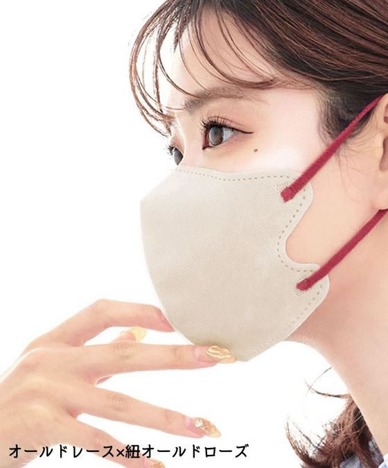 La Bella CICIBELLA 3D冷感マスク オールドレース 30枚入 BOX 1個（ご注文単位1個）【直送品】