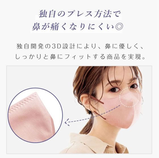 La Bella CICIBELLA 3D冷感マスク オールドレース 30枚入 BOX 1個（ご注文単位1個）【直送品】