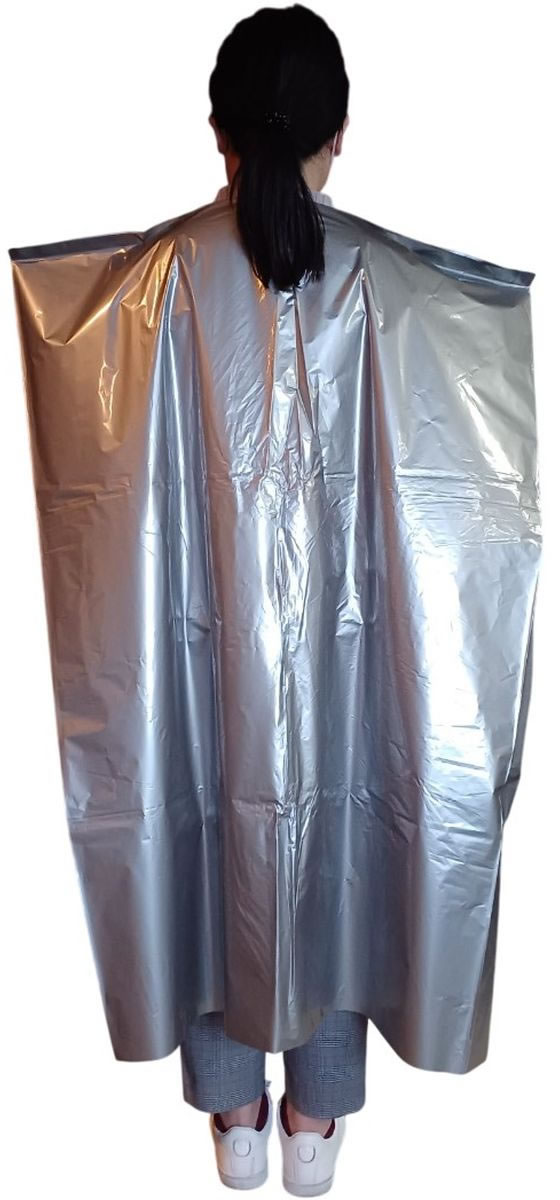 和弘プラスチック工業 目隠しポンチョ付いつどこオイトイレ 2回分 1セット（ご注文単位1セット）【直送品】