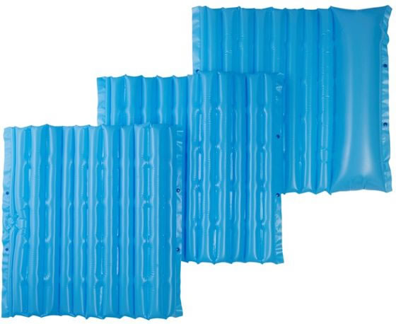 和弘プラスチック工業 緊急災害時使用エアざぶとんセット 1セット(ご注文単位1セット)【直送品】