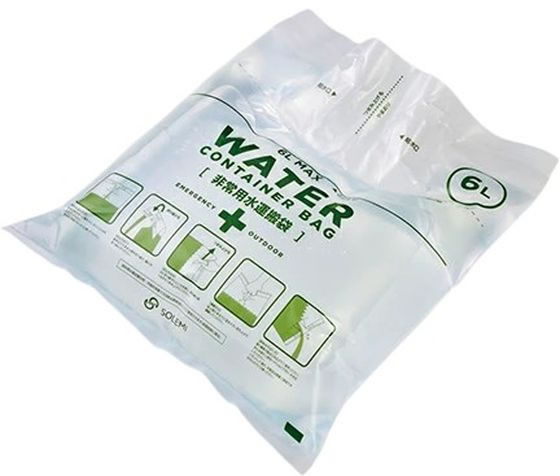 和弘プラスチック工業 ウォーターコンテナバッグ 6L WPB-WCB-006 1枚(ご注文単位1枚)【直送品】
