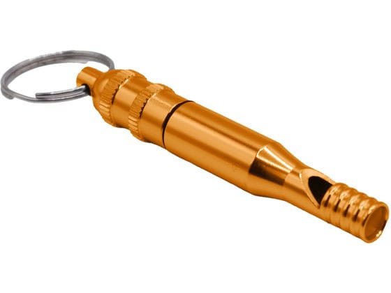 グローバル・ジャパン 非常用ホイッスル ゴールド 1個（ご注文単位1個）【直送品】