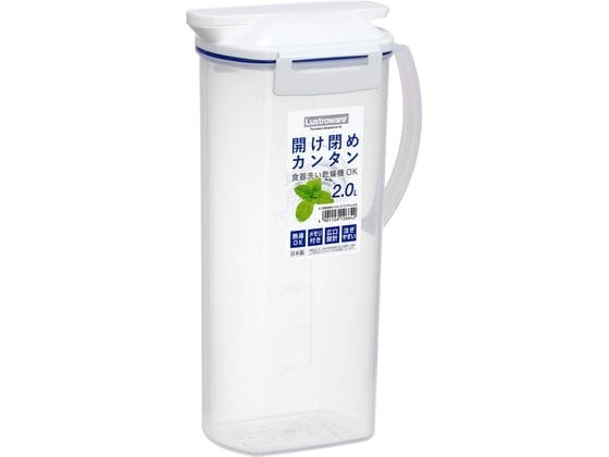 岩崎工業 フェローズ ワンプッシュ 2.0L K-1266WH 1個（ご注文単位1個）【直送品】
