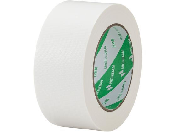ニチバン 布粘着テープ 50mm×25m 白 121N5-50 1巻(ご注文単位1巻)【直送品】