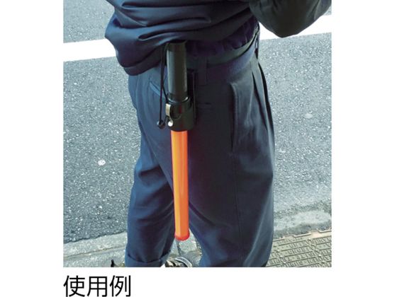 TRUSCO 誘導灯ホルダー 幅44mm ブラック TYH-44BK 1個（ご注文単位1個）【直送品】