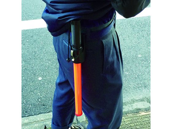 TRUSCO 誘導灯ホルダー 幅44mm ブラック TYH-44BK 1個（ご注文単位1個）【直送品】