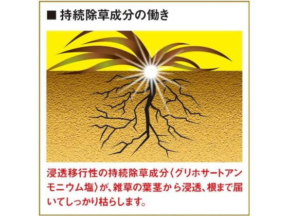 フマキラー 根まで枯らす虫よけ除草王プレミアム 2L 1個(ご注文単位1個)【直送品】