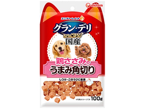 ユニ・チャーム グラン・デリ きょうのごほうび ササミのうまみ角切 1個（ご注文単位1個）【直送品】
